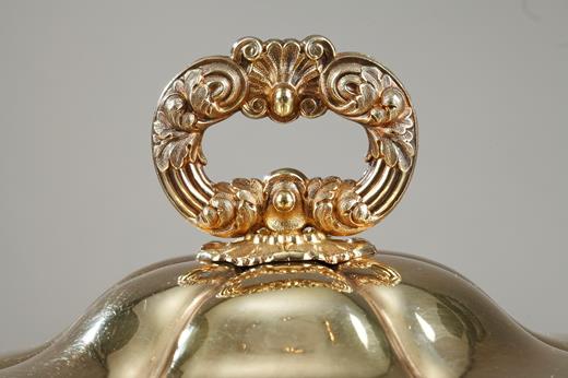 silver, Odiot, Empire, Napoléon, OILLE TUREEN, Restauration, 19th, century, terrine 
