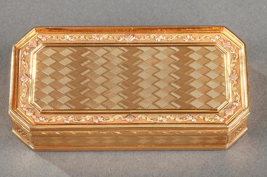 gold, box, snuff box, 18th century, swiss