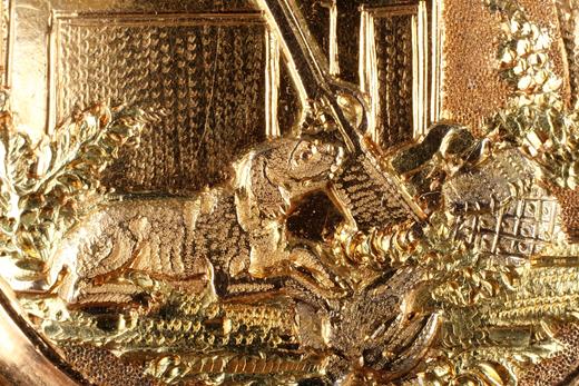 penddant, gold, enamel, 18th century, style, Napoleon III