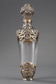 Silver and Crystal Flask Restauration Period.