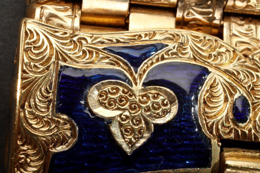 bracelet, gold, portrait, ivory, miniature, enamel, blue, 19th century