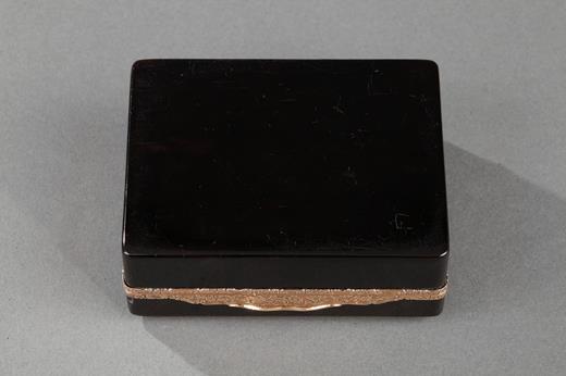vellum, VAN BLARENBERGHE, miniature, gold snuff-box