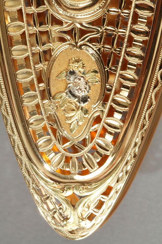 shuttle, gold, knotting, Versailles, Louis XV, Nattier, trophies, 18th, century