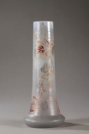 Emile Gallé Japonese Vase. 