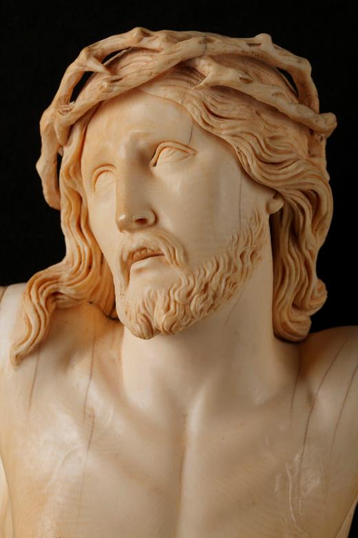 ivory, Christ, 18th century, 