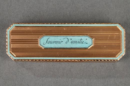 case, gold, enamel, 18th, century, guilloché, souvenir