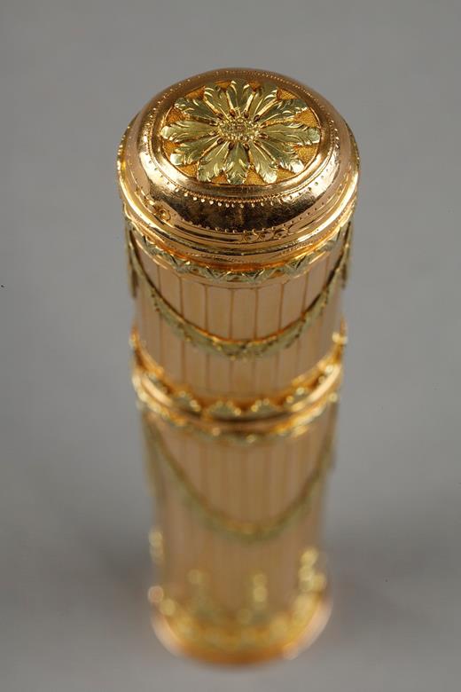gold wax case master goldsmith CFT for Claude François Thierry 18th century