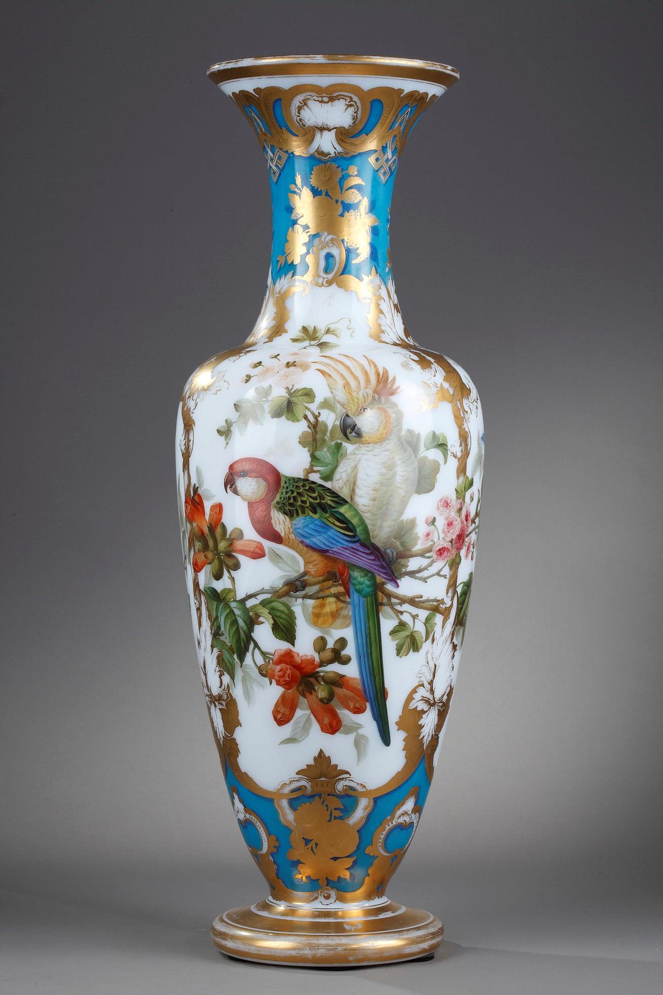 Mid-19th century baluster-vase. Jean-François Robert.