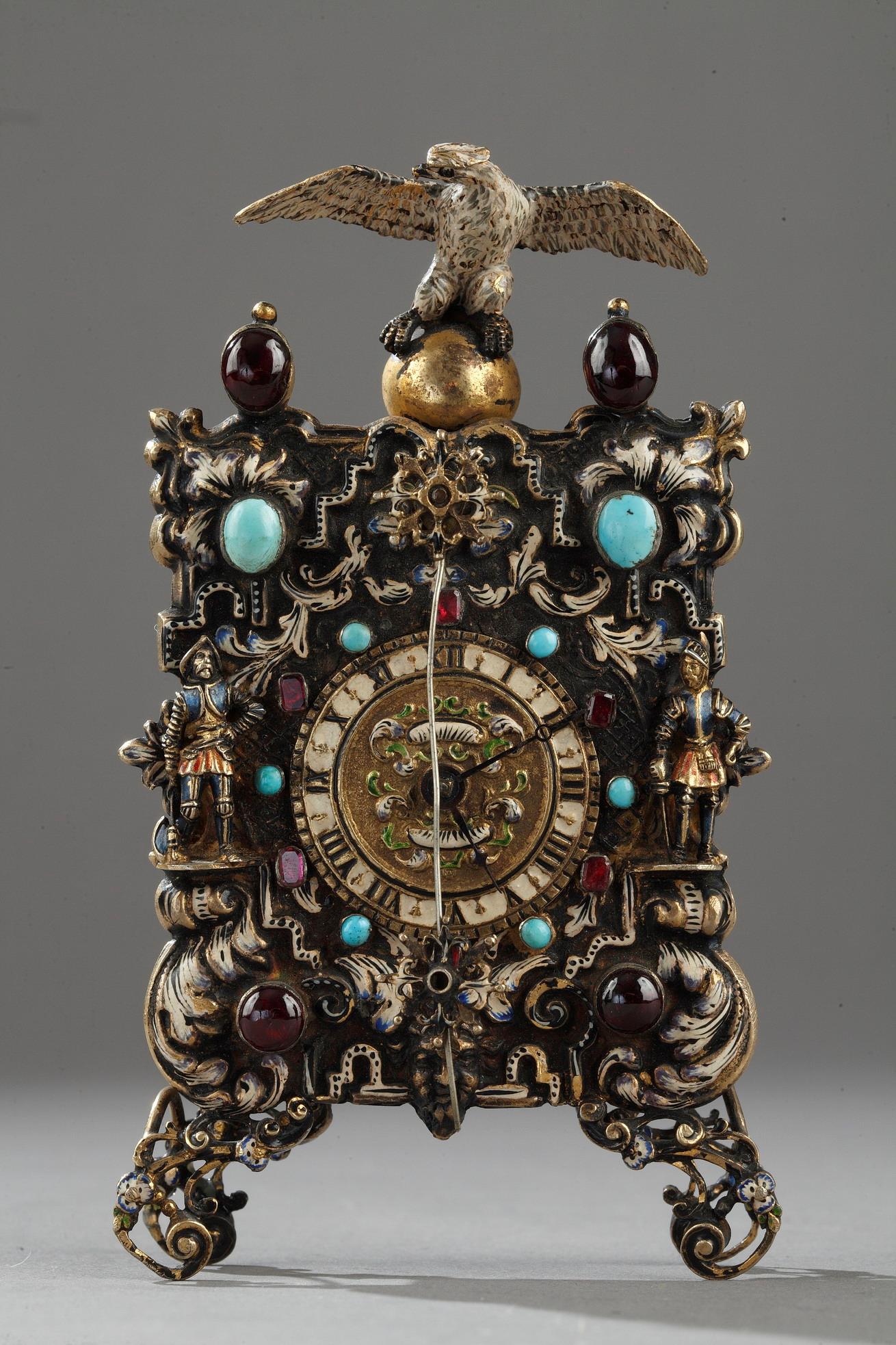 19th century Viennese clock. 